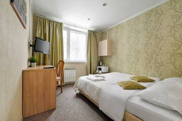 Номер эконом с 1 двуспальной кроватью в Апарт-отеле Myhotel24 Kristalin