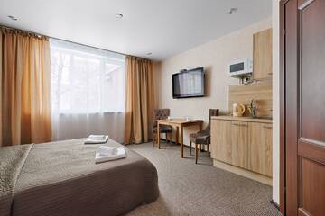 Номер студия полулюкс в Апарт-отеле Myhotel24 Kristalin